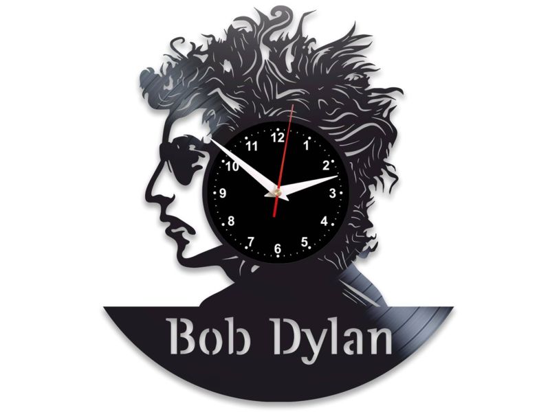 BOB DYLAN ZEGAR ŚCIENNY PŁYTA WINYLOWA WINYL ZEGAR ŚCIENNY EVEVO EVEVEO.PL W0247