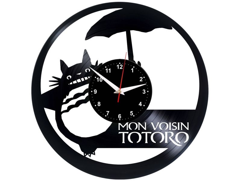  W0260 TOTORO GHIBLI ZEGAR ŚCIENNY EVEVO EVEVEO.PL 