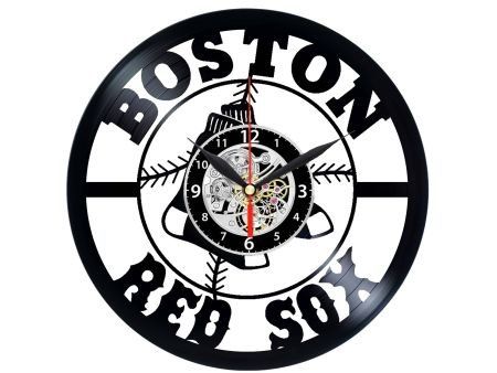 W0261 BOSTON RED SOX1 ZEGAR ŚCIENNY EVEVO EVEVEO.PL 