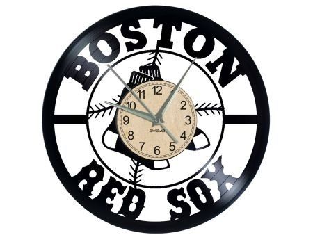 W0261 BOSTON RED SOX1 ZEGAR ŚCIENNY EVEVO EVEVEO.PL 