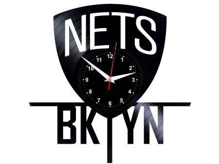 W0283 BROOKLYN NETS1 ZEGAR ŚCIENNY EVEVO EVEVEO.PL 