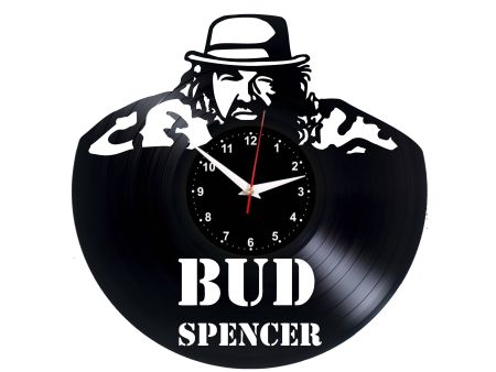 W0284 BUD SPENCER ZEGAR ŚCIENNY EVEVO EVEVEO.PL 