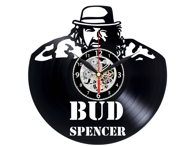 W0284 BUD SPENCER ZEGAR ŚCIENNY EVEVO EVEVEO.PL 