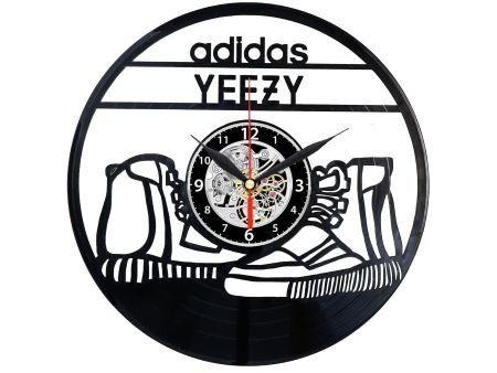 Adidas Yeezy ZEGAR SCIENNY ZEGAR DEKORACYJNY ZEGAZ Z PŁYTY WINYLOWEJ EVEVO EVEVEO.PL