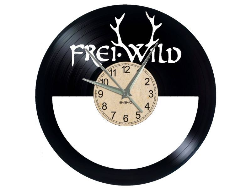 Freiwild ZEGAR SCIENNY ZEGAR DEKORACYJNY ZEGAZ Z PŁYTY WILOWEJ EVEVO EVEVEO.PL