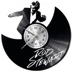 Rod Stewart Zegar Ścienny Płyta Winylowa Nowoczesny Dekoracyjny Na Prezent Urodziny