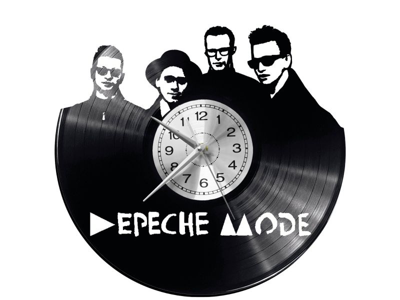 Depeche Mode Zegar Ścienny Płyta Winylowa Nowoczesny Dekoracyjny Na Prezent Urodziny