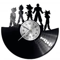 Dragon Ball Zegar Ścienny  Płyta Winylowa Nowoczesny Dekoracyjny Na Prezent Urodziny