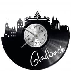 Gladbach Zegar Ścienny Płyta Winylowa Nowoczesny Dekoracyjny Na Prezent Urodziny