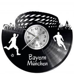 Bayern Monachium Zegar Ścienny Płyta Winylowa Nowoczesny Dekoracyjny Na Prezent Urodziny