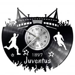 Juventus Zegar Ścienny Płyta Winylowa Nowoczesny Dekoracyjny Na Prezent Urodziny