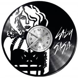 Lady Gaga Zegar Ścienny Płyta Winylowa Nowoczesny Dekoracyjny Na Prezent Urodziny