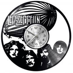 Led Zeppelin Zegar Ścienny Płyta Winylowa Nowoczesny Dekoracyjny Na Prezent Urodziny