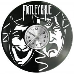 Motley Crue Zegar Ścienny Płyta Winylowa Nowoczesny Dekoracyjny Na Prezent Urodziny
