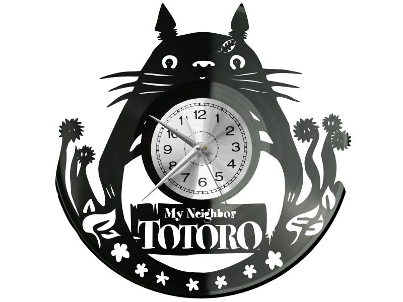 My Neighbor Totoro Zegar Ścienny Płyta Winylowa Nowoczesny Dekoracyjny Na Prezent Urodziny