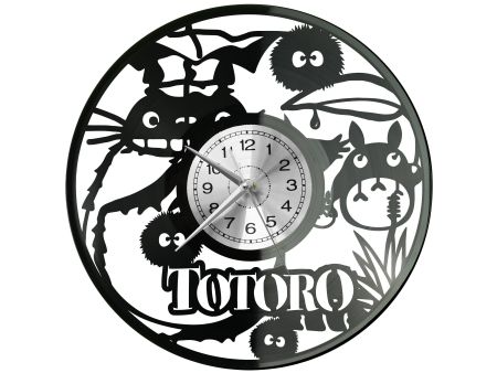 My Neighbor Totoro Zegar Ścienny Płyta Winylowa Nowoczesny Dekoracyjny Na Prezent Urodziny