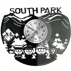 South Park Zegar Ścienny Płyta Winylowa Nowoczesny Dekoracyjny Na Prezent Urodziny