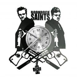 The Boondock Saints Zegar Ścienny Płyta Winylowa Nowoczesny Dekoracyjny Na Prezent Urodziny