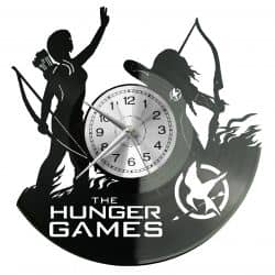 The Hunger Games Zegar Ścienny Płyta Winylowa Nowoczesny Dekoracyjny Na Prezent Urodziny