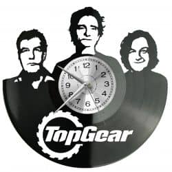 Top Gear Zegar Ścienny Płyta Winylowa Nowoczesny Dekoracyjny Na Prezent Urodziny