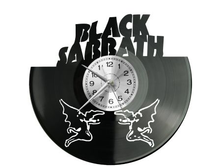 Black Sabbath Zegar Ścienny Płyta Winylowa Nowoczesny Dekoracyjny Na Prezent Urodziny