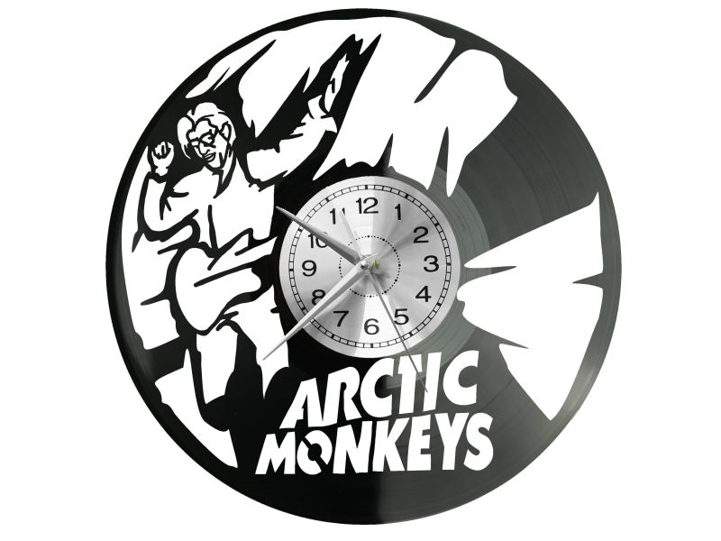 Arctic Monkeys Zegar Ścienny Płyta Winylowa Nowoczesny Dekoracyjny Na Prezent Urodziny