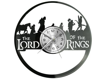 The Lord of The Rings Zegar Ścienny Płyta Winylowa Nowoczesny Dekoracyjny Na Prezent Urodziny