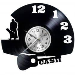 Johnny Cash Zegar Ścienny Płyta Winylowa Nowoczesny Dekoracyjny Na Prezent Urodziny