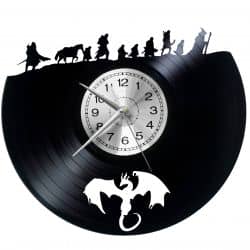 Lord of the Rings Zegar Ścienny Płyta Winylowa Nowoczesny Dekoracyjny Na Prezent Urodziny
