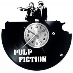Pulp Fiction Zegar Ścienny Płyta Winylowa Nowoczesny Dekoracyjny Na Prezent Urodziny