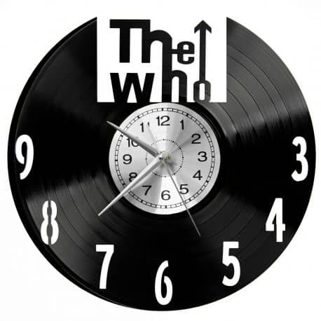 The Who Zegar Ścienny Płyta Winylowa Nowoczesny Dekoracyjny Na Prezent Urodziny