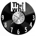 The Who Zegar Ścienny Płyta Winylowa Nowoczesny Dekoracyjny Na Prezent Urodziny