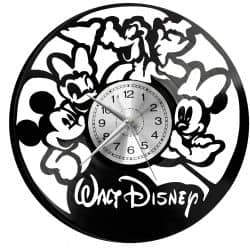 Walt Disney Mickey Mouse Zegar Ścienny Płyta Winylowa Nowoczesny Dekoracyjny Na Prezent Urodziny