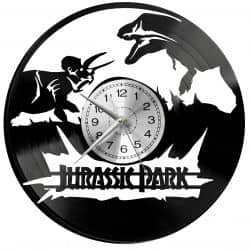 Jurassic Park Zegar Ścienny Płyta Winylowa Nowoczesny Dekoracyjny Na Prezent Urodziny