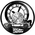 Back To The Future Zegar Ścienny Płyta Winylowa Nowoczesny Dekoracyjny Na Prezent Urodziny