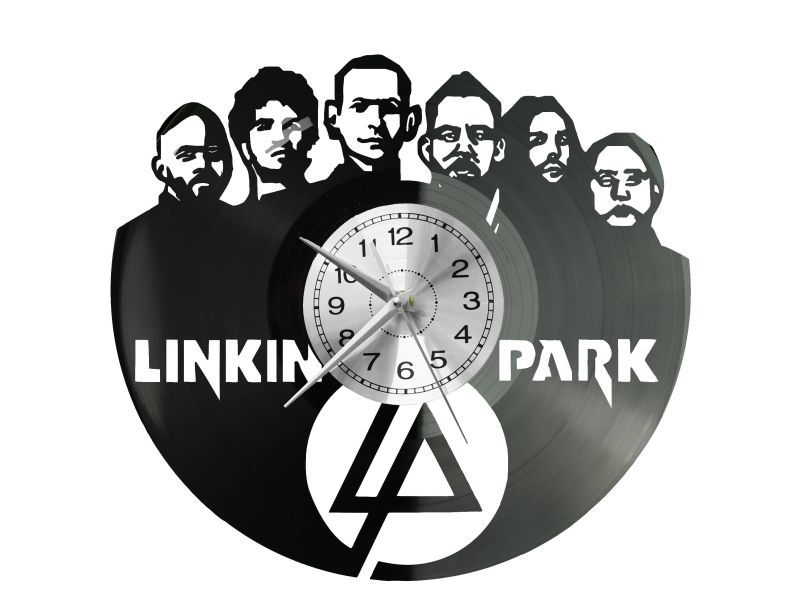 Linkin Park Zegar Ścienny Płyta Winylowa Nowoczesny Dekoracyjny Na Prezent Urodziny