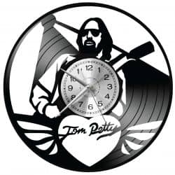 Tom Petty Zegar Ścienny Płyta Winylowa Nowoczesny Dekoracyjny Na Prezent Urodziny