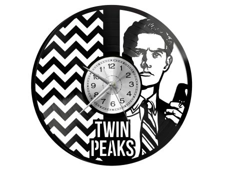 Twin Peaks Zegar Ścienny Płyta Winylowa Nowoczesny Dekoracyjny Na Prezent Urodziny