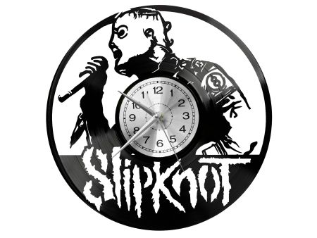 Slipknot Zegar Ścienny Płyta Winylowa Nowoczesny Dekoracyjny Na Prezent Urodziny