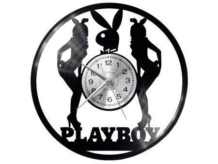 Playboy Zegar Ścienny Płyta Winylowa Nowoczesny Dekoracyjny Na Prezent Urodziny