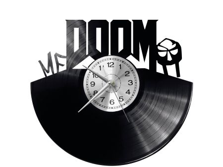 Mf Doom Zegar Ścienny Płyta Winylowa Nowoczesny Dekoracyjny Na Prezent Urodziny