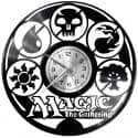 Magic The Gathering Zegar Ścienny Płyta Winylowa Nowoczesny Dekoracyjny Na Prezent Urodziny