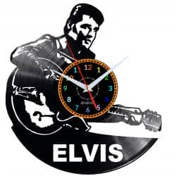 Elvis Presley Zegar Ścienny Płyta Winylowa Nowoczesny Dekoracyjny Na Prezent Urodziny