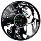 Mick Jagger Zegar Ścienny Płyta Winylowa Nowoczesny Dekoracyjny Na Prezent Urodziny
