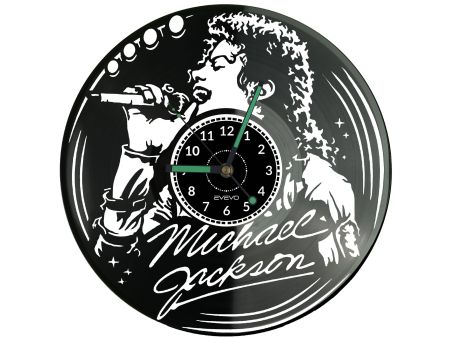 Michael Jackson Zegar Ścienny Płyta Winylowa Nowoczesny Dekoracyjny Na Prezent Urodziny