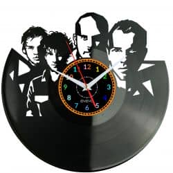 Coldplay Zegar Ścienny Płyta Winylowa Nowoczesny Dekoracyjny Na Prezent Urodziny