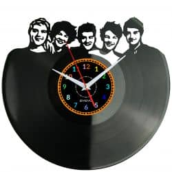 One Direction Zegar Ścienny Płyta Winylowa Nowoczesny Dekoracyjny Na Prezent Urodziny