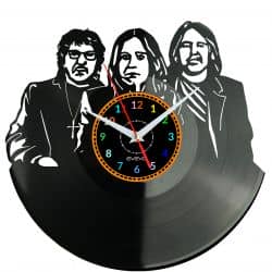 Black Sabbath Rock Zegar Ścienny Płyta Winylowa Nowoczesny Dekoracyjny Na Prezent Urodziny