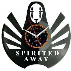 Spirited Away Zegar Ścienny Płyta Winylowa Nowoczesny Dekoracyjny Na Prezent Urodziny
