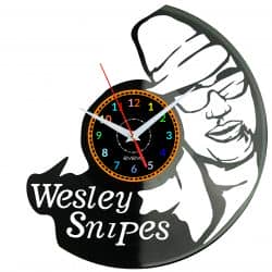 Wesley Snipes Zegar Ścienny Płyta Winylowa Nowoczesny Dekoracyjny Na Prezent Urodziny